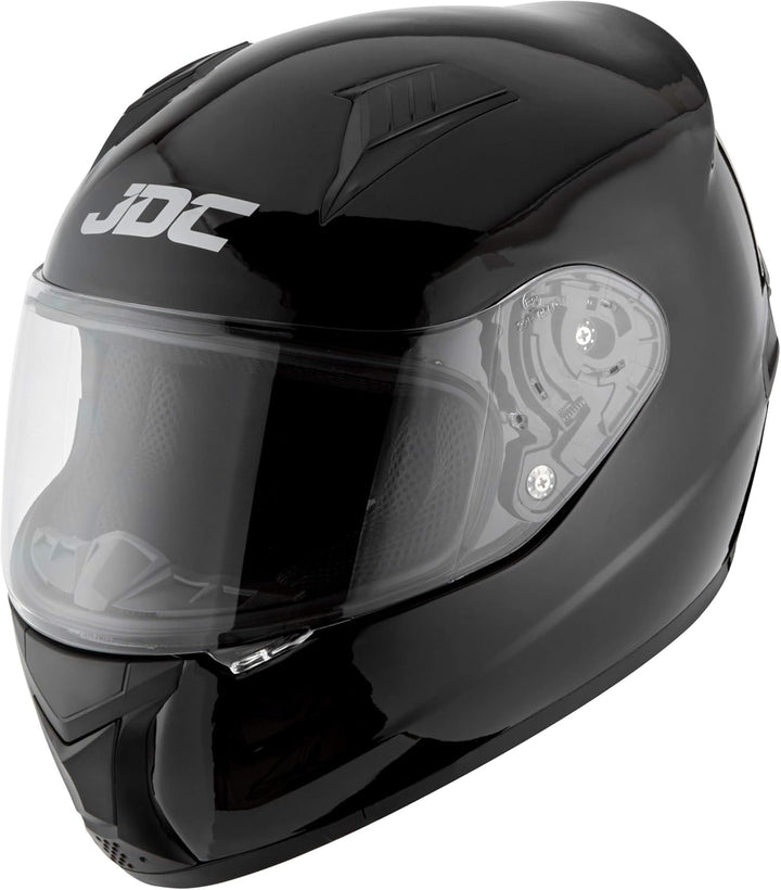 JDC volles Gesicht Motorrad Helm - Prism M Schwarz, M Schwarz