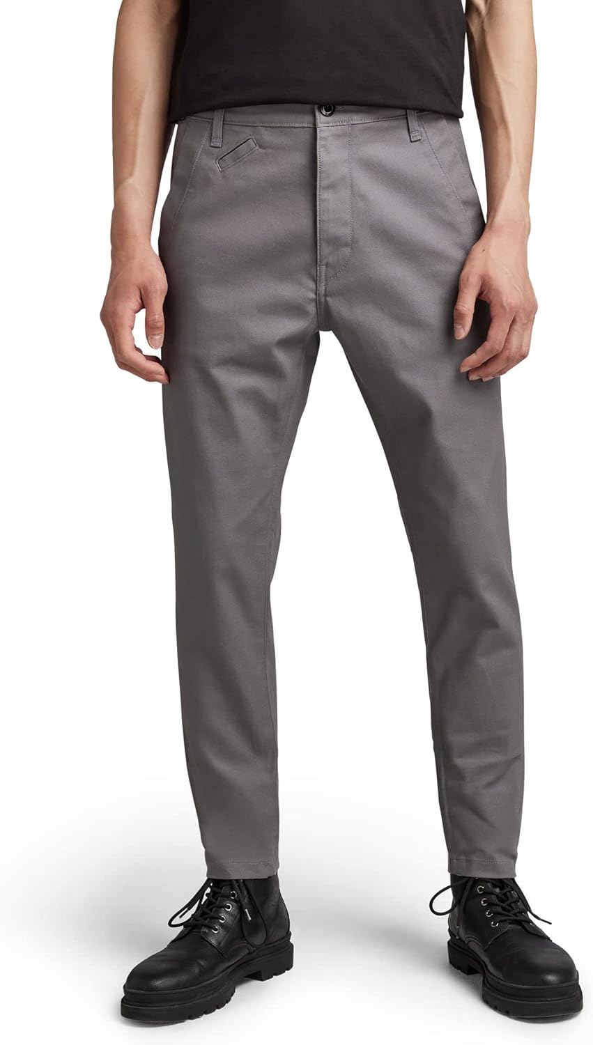 G-STAR Herren Bronson Slim Chino 30W / 34L Grau (Granite D21038-d305-1468), 30W / 34L Grau (Granite
