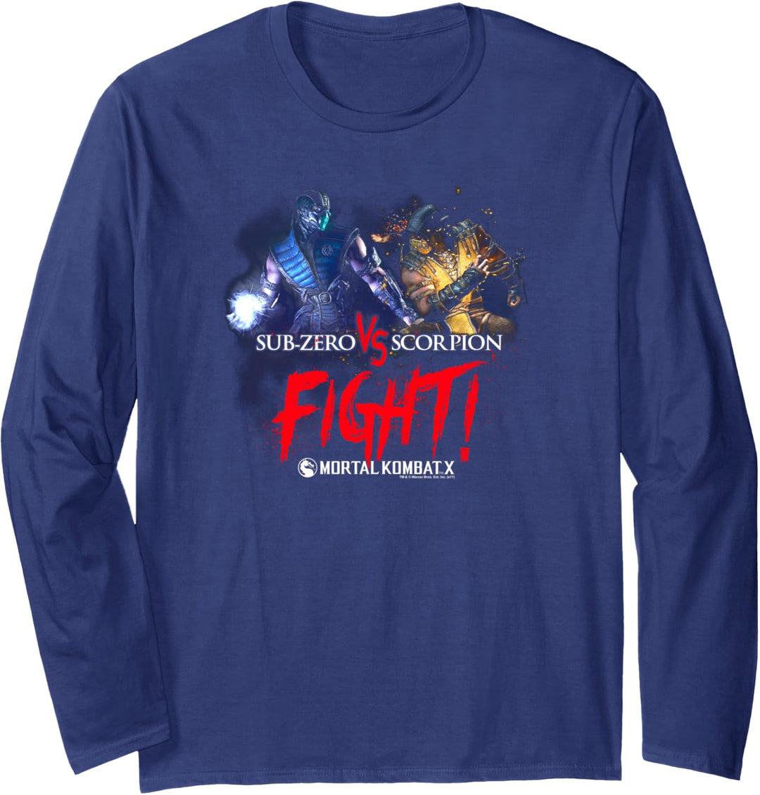 Mortal Kombat X Fight Langarmshirt