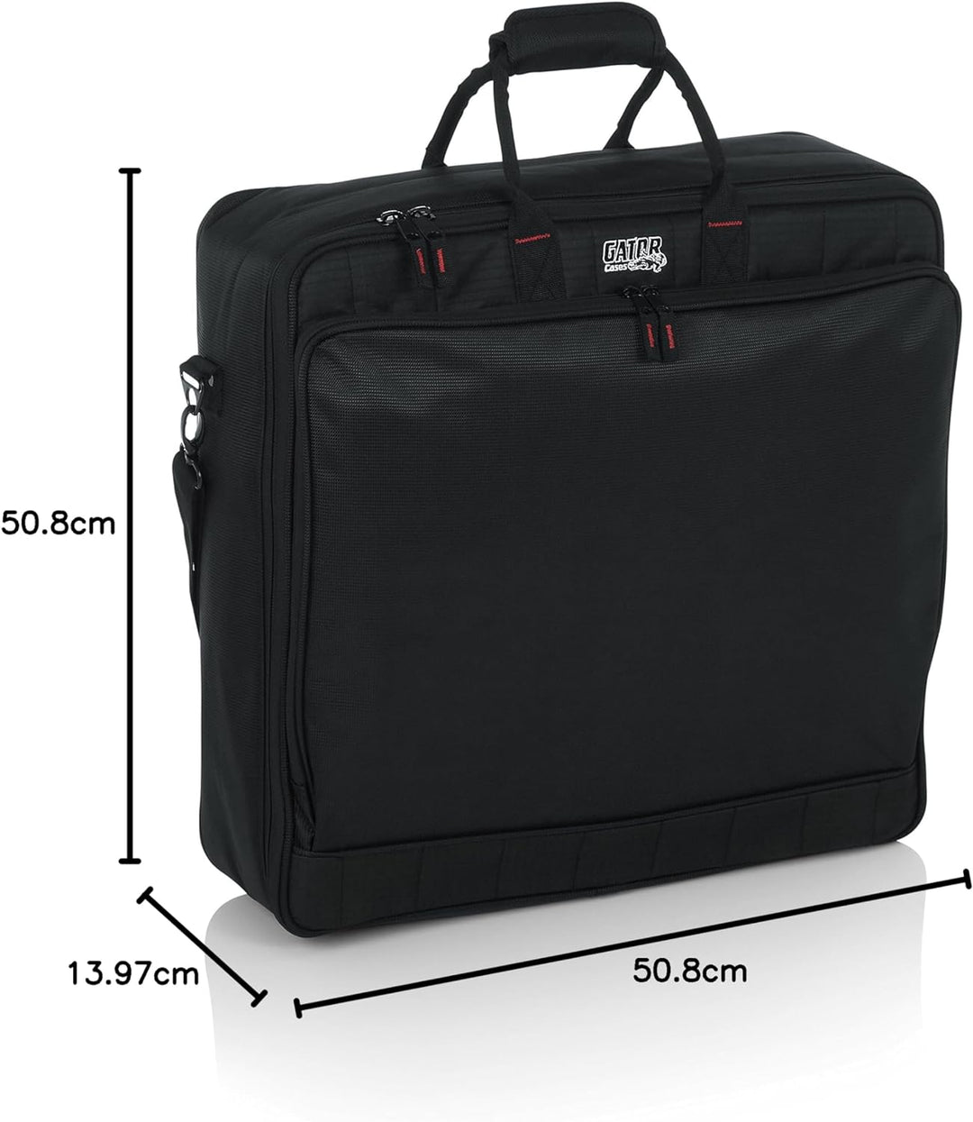 Gator Cases Gepolsterte Nylon-Transporttasche für Mischpult/Geräte mit abnehmbarem Gurt; 20" x 20" x