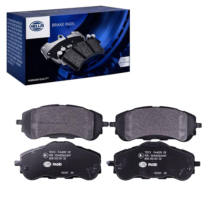 HELLA PAGID 8DB 355 021-321 Bremsbelagsatz - T2313 - Dicke/Stärke: 18.5mm - Bremssystem: CBI - nicht