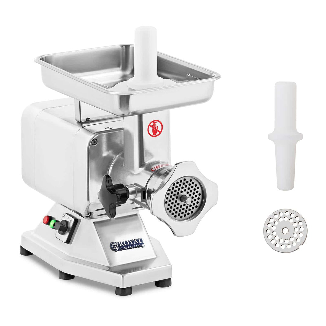 Royal Catering RCFW-220PRO Fleischwolf Wurstmaschine Fleischmaschine (elektrisch, 220kg/h, 1100 W, 2