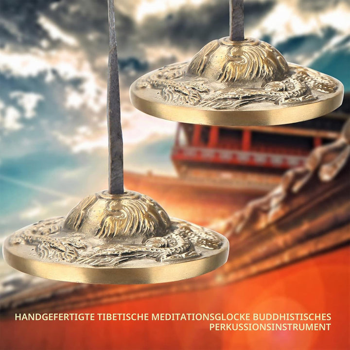 Tibetische Glocke, Buddhistische Percussion-Instrumente, Tibetisch-buddhistisches Glockenspiel, Ting