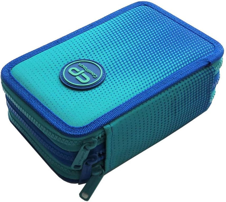 COOLPACK XXL Federtasche Federmappe 3-Fach Schulstiftetui, dreifaches Federmäppchen, Federmäppchen f
