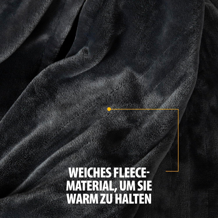 Tristar Elektrische Decke – 160 x 130 cm Fleece – Maschinenwaschbar – Einstellbarere Temperatur – Ab