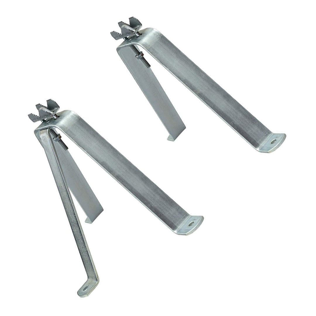 Wandbefestigung/Masthalterung aus hochwertigem Stahl 25 cm - Mast- oder Stangenbefestigung bis 60 mm