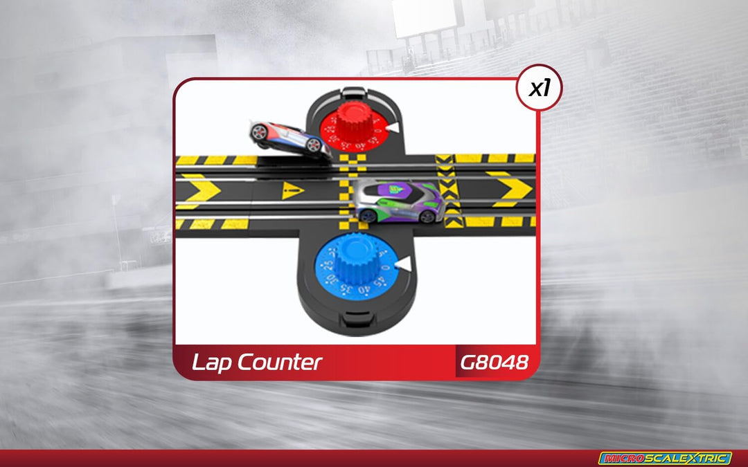 Micro Scalextric Auswurf-Rundenzähler, Zubehörset Auswerfer Rundenzähler, Auswerfer Rundenzähler