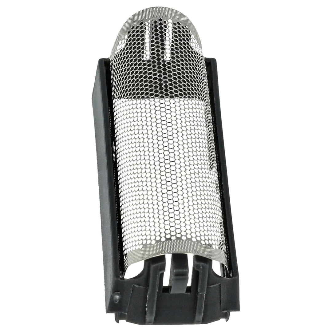 vhbw 2x Scherfolie kompatibel mit Braun Action Line Elektrorasierer + Rahmen, schwarz/silber