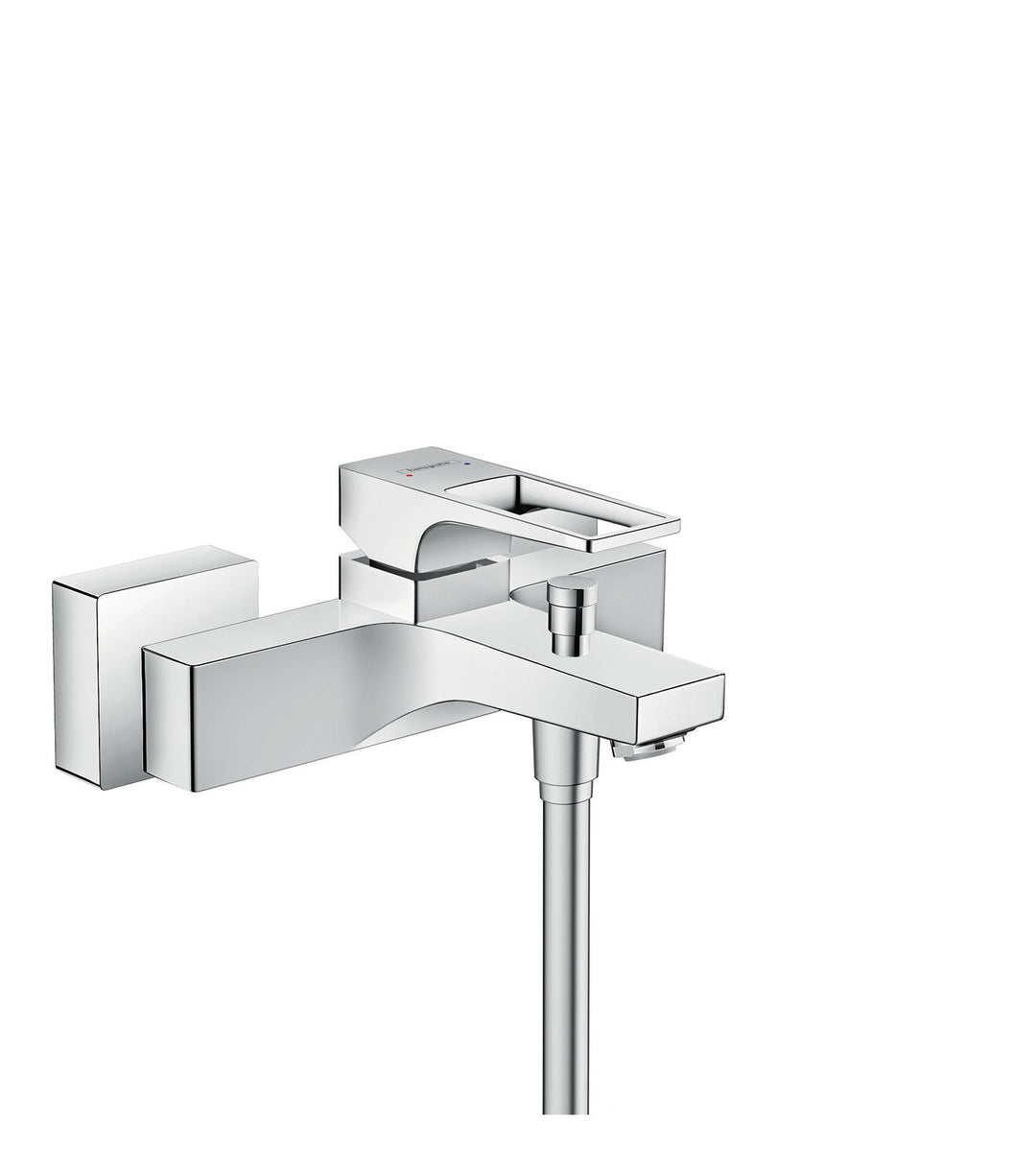 hansgrohe Metropol Wannenarmatur, Aufputz, Chrom Chrom Bügelgriff Wanne, Chrom Bügelgriff Wanne