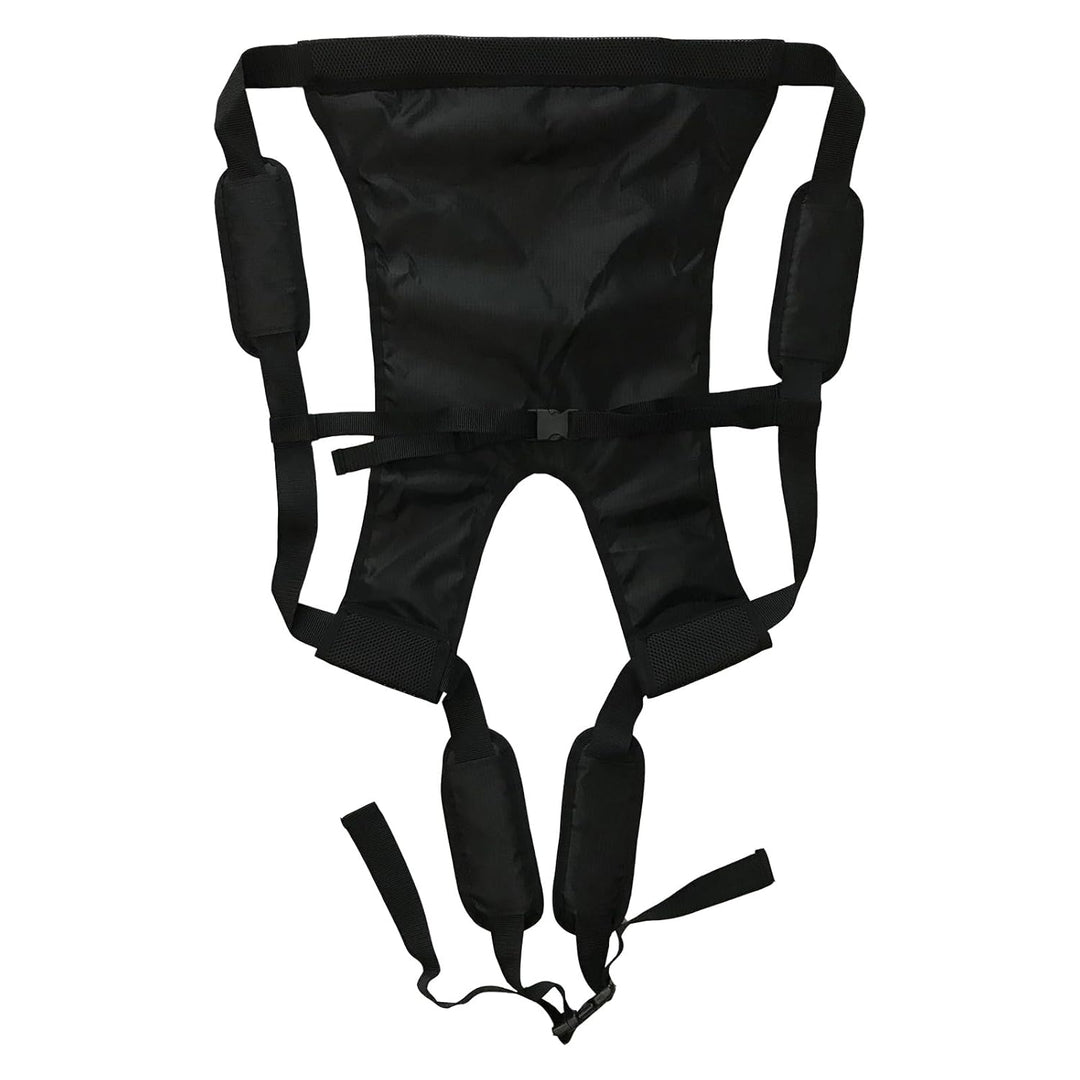 Schwarze Kindertrage Sling Kinderrückentrage Wanderrucksack Gürtel Kinderliftschlinge für den Transf
