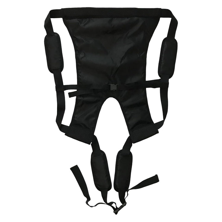 Schwarze Kindertrage Sling Kinderrückentrage Wanderrucksack Gürtel Kinderliftschlinge für den Transf