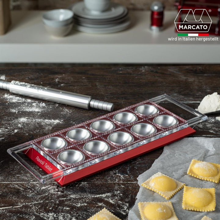 Marcato Ravioli Tablet Rot - Ravioliform, Rot