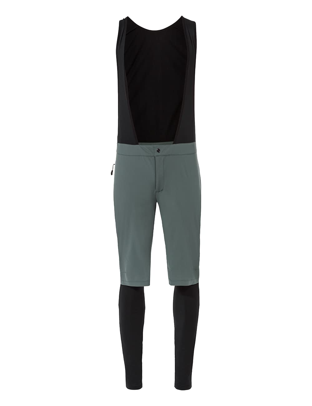 VAUDE Herren Hose Men's Kuro Warm Hybrid Bib Tights XXL Dusty Forest, XXL Dusty Forest