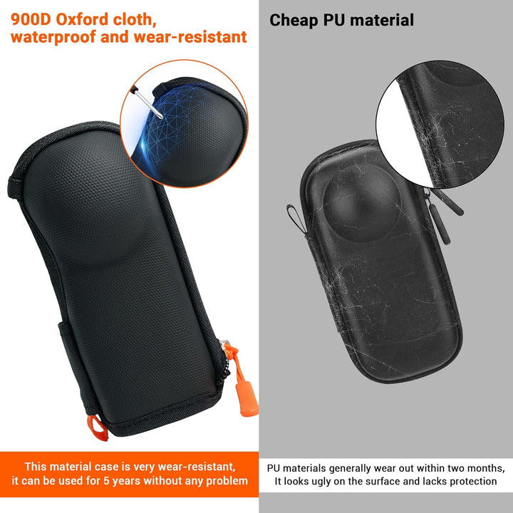 CYNOVA Tasche für INSTA360 X4 Tragetasche für INSTA360 Zubehör, Hard Shell Reisetasche für Insta360
