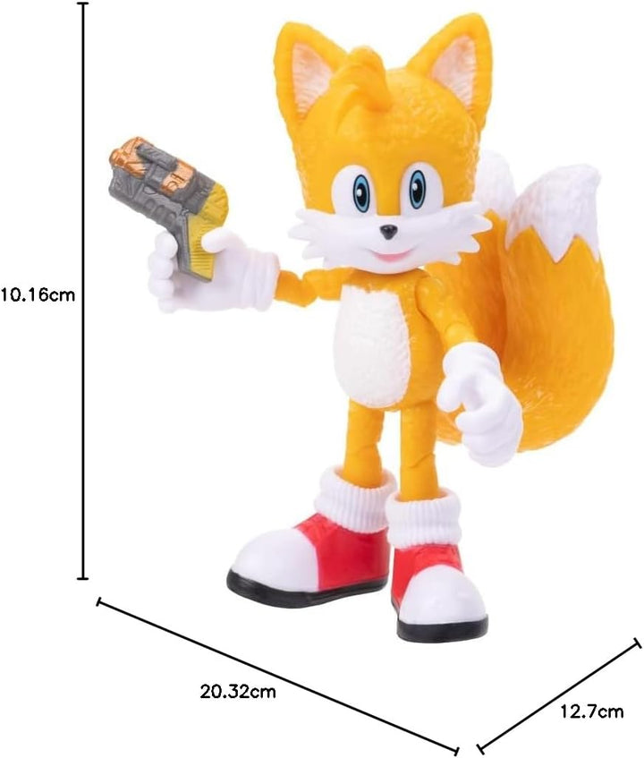 Sonic the Hedgehog 2 The Movie 10,2 cm bewegliche Actionfiguren-Kollektion (Schwänze), Schwänze