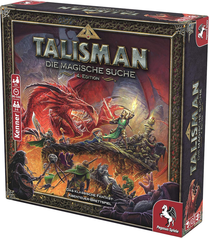 Pegasus Spiele 56200G - Talisman - Die Magische Suche, 4. Edition, Talisman - Die Magische Suche