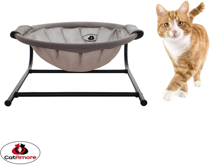 CatAmore Katzenbett Katzenwippe Liegeschale für Katzen Katzenkorb Tierbett Katze Hunde Hundebett was