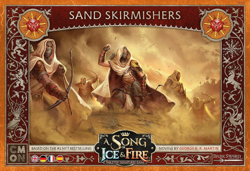 CMON | A Song of Ice & Fire – Sand-Plänkler | Erweiterung | Tabletop | 2 Spieler | Ab 14+ Jahren | 4