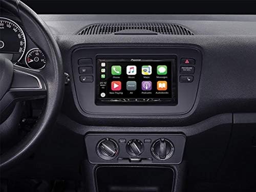 ACV Einbaurahmen Set für Doppel DIN Autoradio in VW Up/Seat MII/Skoda Citigo - schwarz