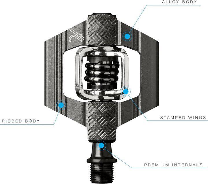 Crank Brothers 'CRANKBROTHERS Laufradsatz candy2-Pedal MTB Unisex Erwachsene BLAU BLAU, BLAU BLAU