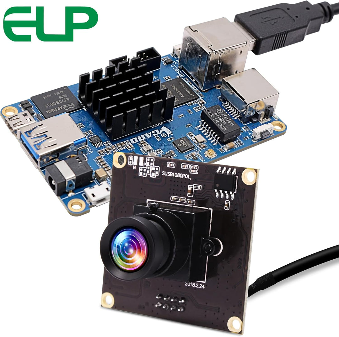 ELP No Distortion Kamera USB3.0 Compatible with Sensor Sony IMX291 50fps 1080P Webcam SUSB1080P01-LC