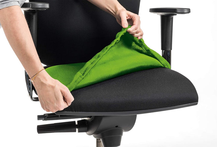 Bürostuhlbezug für die SITZFLÄCHE (Grösse Standard) - Sitzflächengrösse ca. 40-52 cm Breite und ca.
