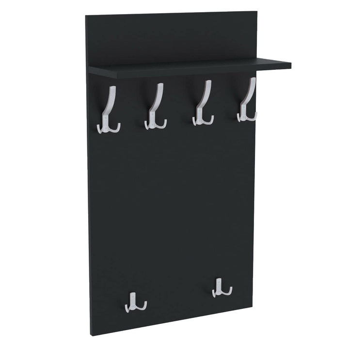 AKKE 120x60 | MAXI Garderobenpaneel Wandgarderobe Garderobe Wandpaneel Kleiderstange ALUMINIUM | ANT