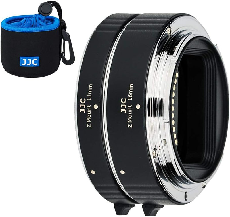 JJC AF Autofokus Zwischenringe mit TTL-Belichtung 11MM 16MM für Nikon Z Mount Z30 Z50 Z7 Z6 Kameras