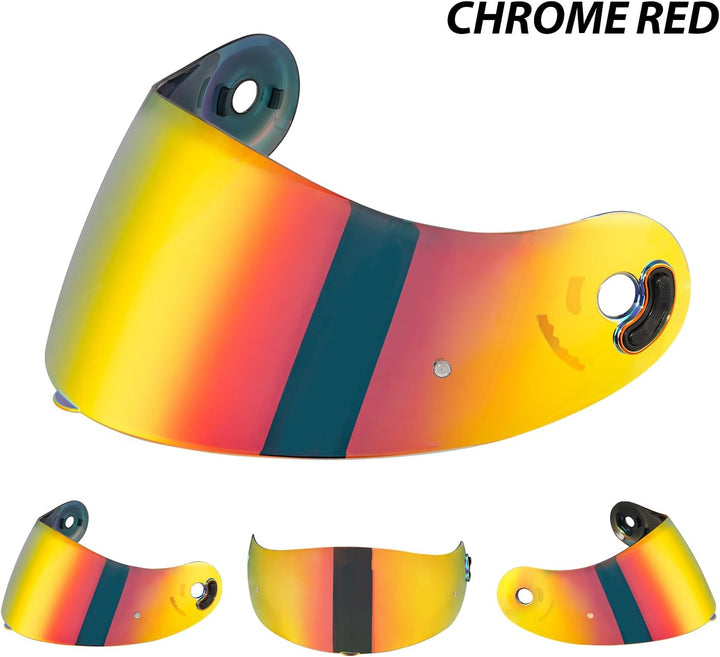 Helmvisier für Xlite Nolan X-803 X-802 X-702 X-661 X603,Motorradhelm Visier,Motorrad Windschutz Helm