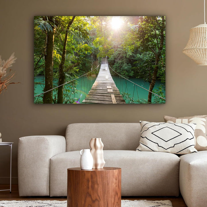 MuchoWow© Bilder Gross 120x80 cm XXL Wohnzimmer Deko Modern Wandbild Foto auf Leinwand Bild Schlafzi