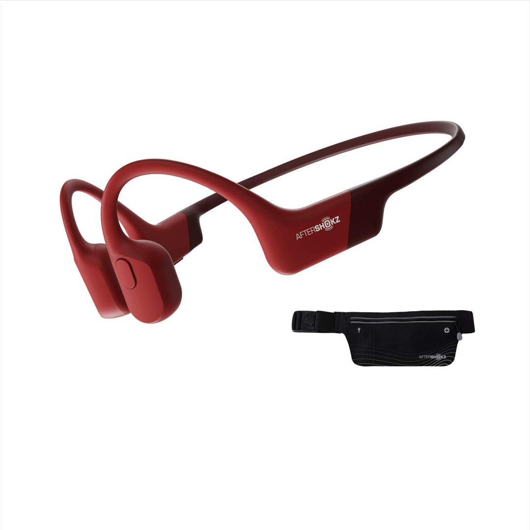 Aftershokz Aeropex Bluetooth Wireless Bone Conduction Headphones Knochenschall Sportkopfhörer mit Sp