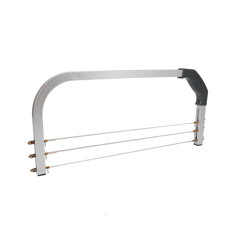 Tortenschneider,Edelstahl 3 Drähte-Tortenbodenteiler Tortenteiler Tortensäge,Länge: 53 cm