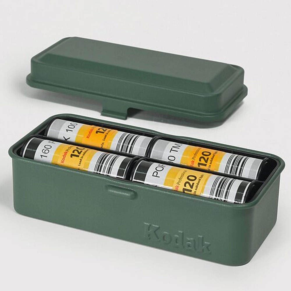 KODAK 120/135 Film Case Filmhülle – für 8 Rollen mit 120 Filmen/10 Rollen mit 35-mm-Filmen – Retro-S