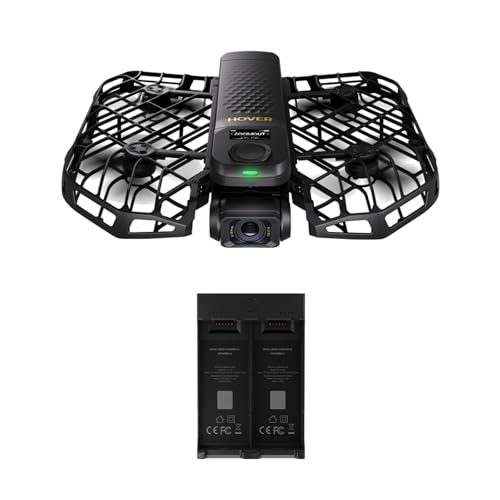 HOVERAir X1 PROMAX Drohne mit Kamera 8K, Faltbar Action Cam mit über 15 vollautomatischen Flugmodi,