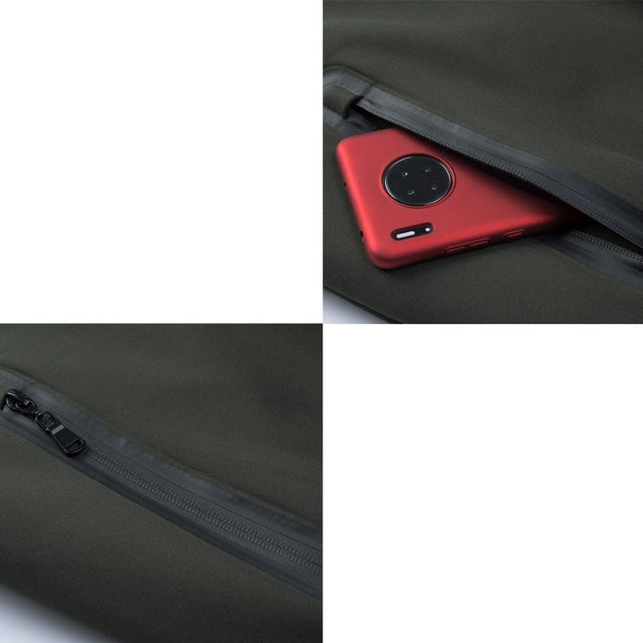 TONY BACKER Herren-Winterjacke, Softshelljacke, wasserdicht, winddicht, mit Kapuze, warme Jacke für