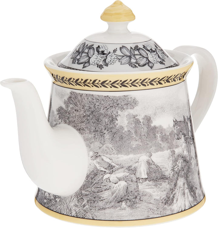 Villeroy & Boch, Porcelain 1010670460, Black 1.10 Litre Audun Ferme, 1.10 Litre Audun Ferme