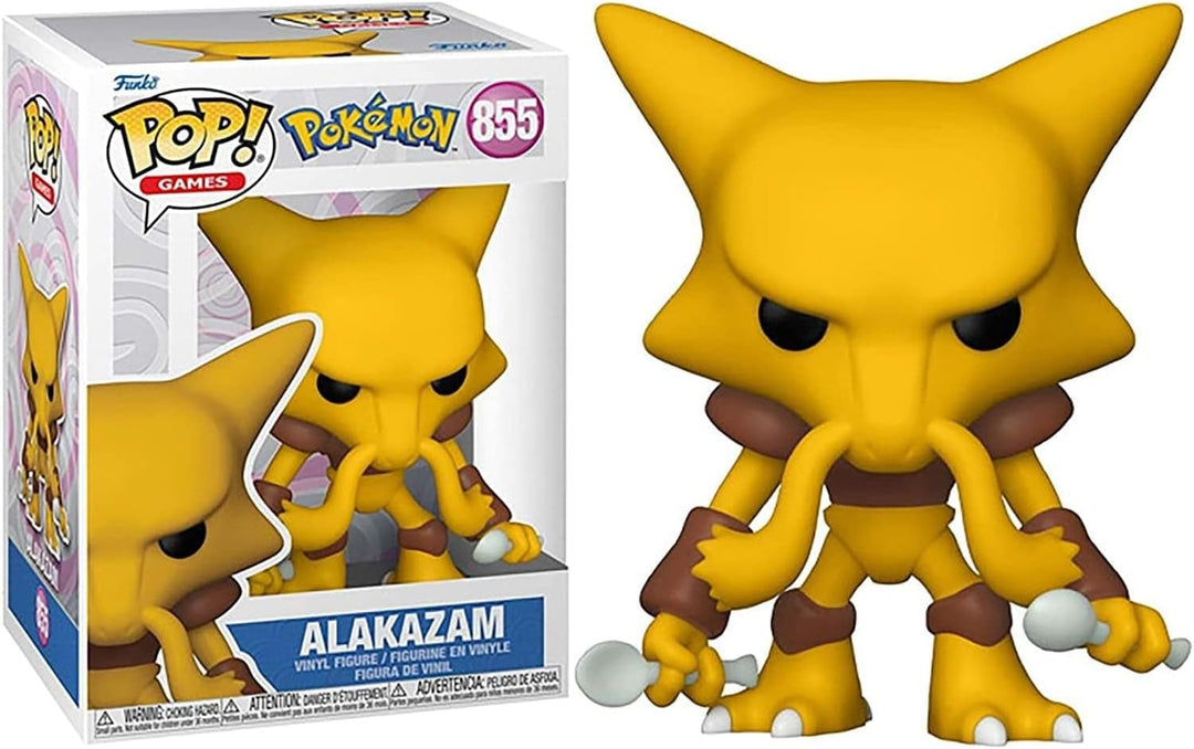 Pop Pokemon Alakazam Vinyl Figur