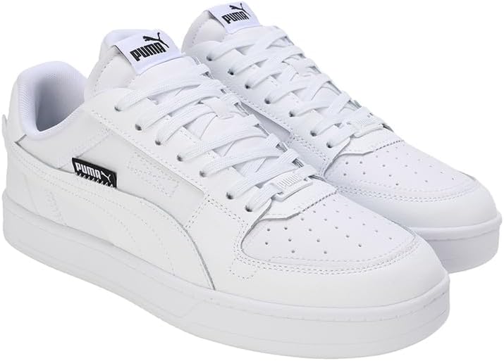 Puma Unisex Puma Caven 2.0Sneaker 37 EU 2 0 Vtg White White Black, 37 EU 2 0 Vtg White White Black