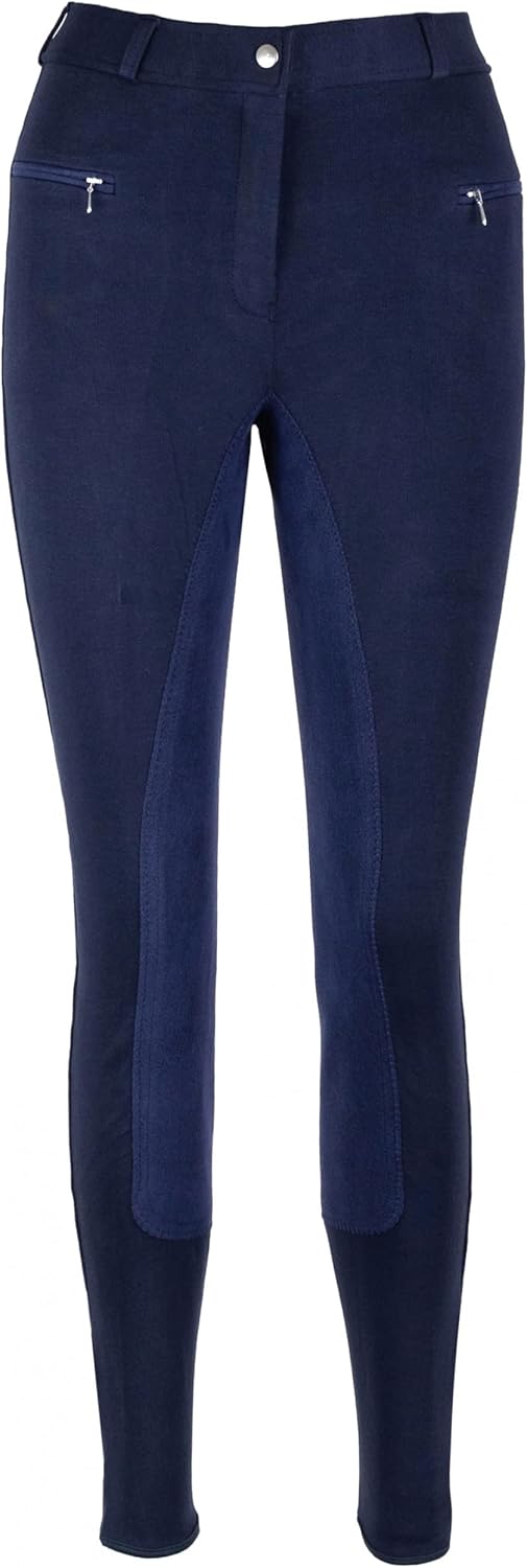 RL24 - Kinder Reithose Vollbesatz BASICLINE 110 Dunkelblau/Dunkelblau, 110 Dunkelblau/Dunkelblau