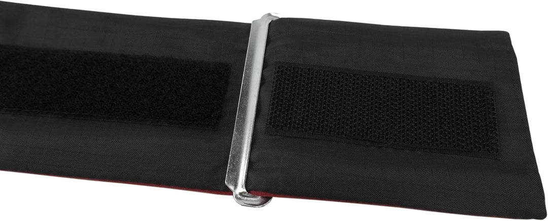 TigerTie Kummerbund Einstecktuch Satin Fliege in einfarbig Uni - Schärpe Leibbinde Bordeaux, Bordeau