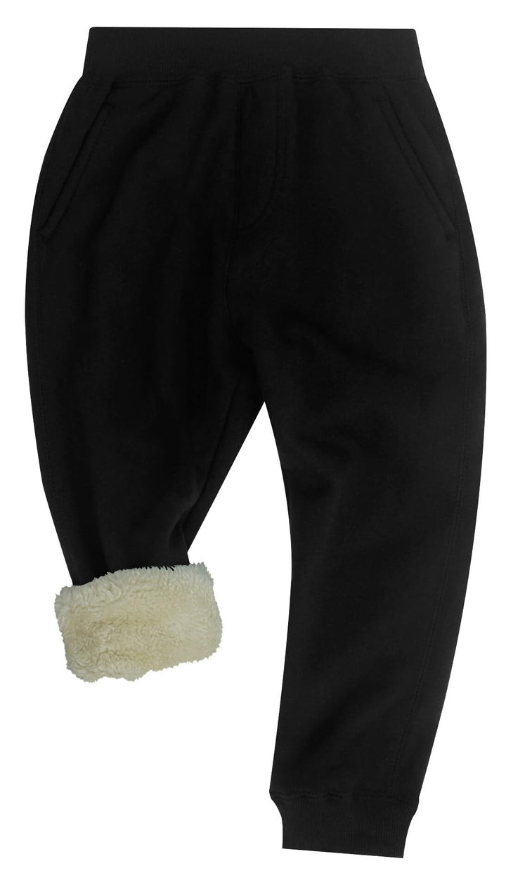 Happy Cherry Jungen Winterhose aus Fleece Futter Kinder Warm Baumwolle Hose Verdickte Sport Outdoorh