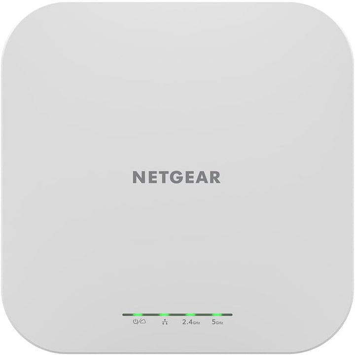 NETGEAR WAX610 WLAN Access Point PoE WiFi 6 (AX1800 Speed Dual-Band Mesh, WPA3, 802.11ax, 2.5G LAN,