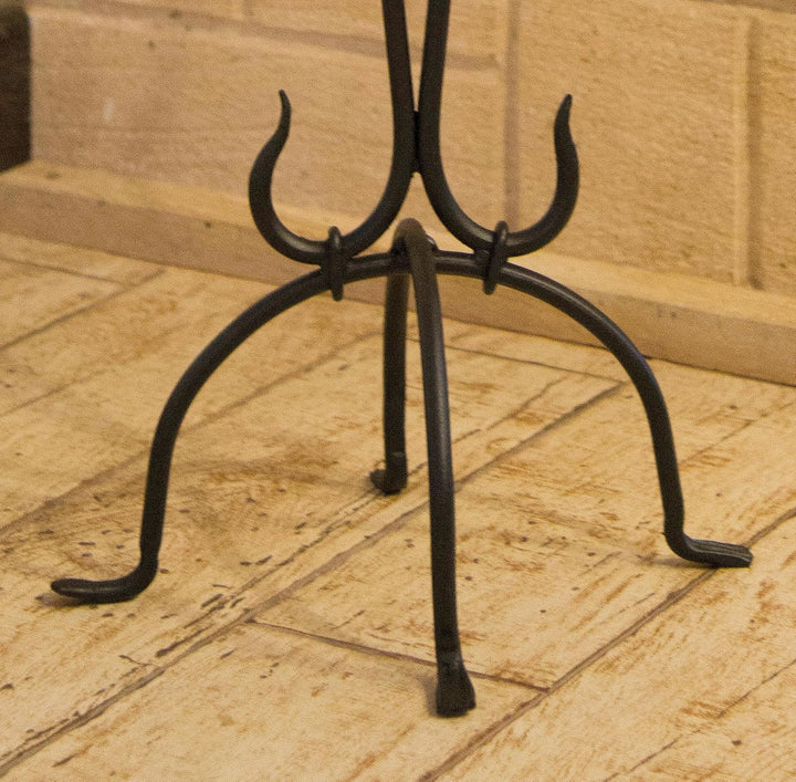 Kerzenständer Artus 100 cm Schmiedeeisen 21216 Kerzenleuchter Kerzenhalter Metall