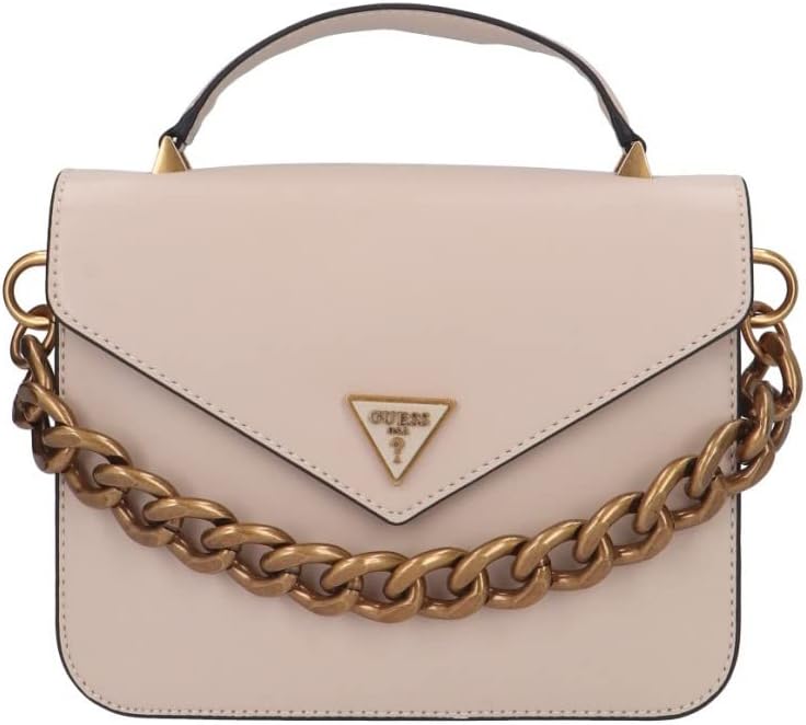 GUESS Damen Handtasche Retour beige/gold One Size