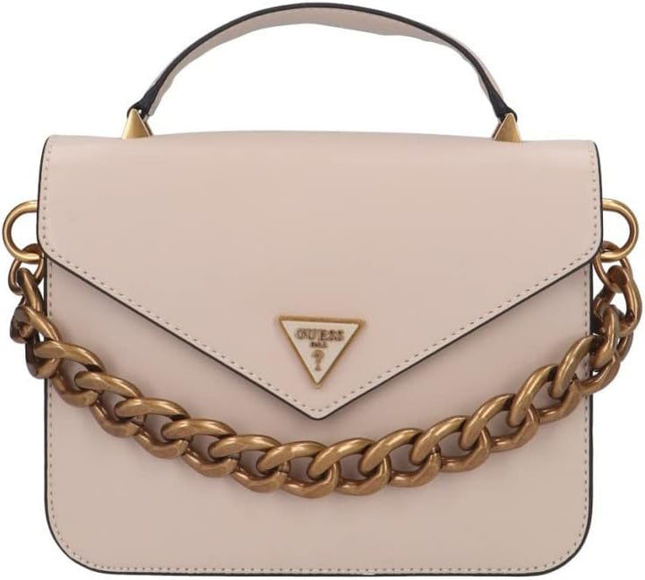 GUESS Damen Handtasche Retour beige/gold One Size