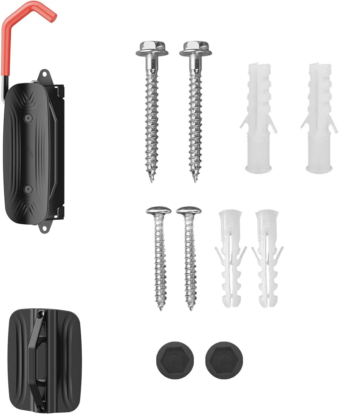 Maclean Fahrrad-Wandhalterung Vertikaler Wandfahrradträger Fahrradwandhalterung Fahrradhalter max. B
