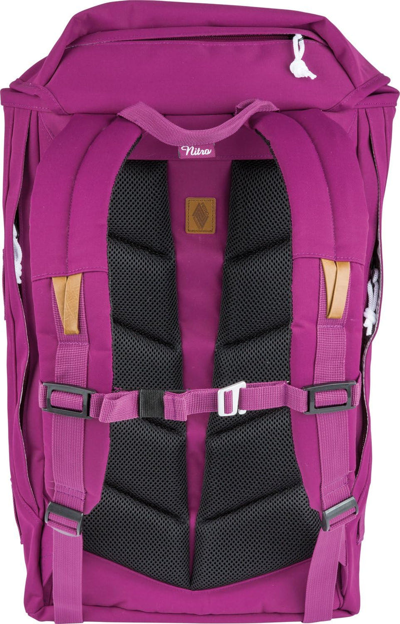 Nitro Cypress sportiver Daypack Rucksack für Uni & Freizeit, Streetpack mit gepolstertem 15“ Wide La