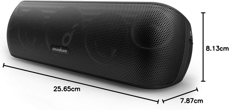 Soundcore Motion+ Bluetooth Lautsprecher mit Hi-Res 30W Audio, Intensiver Bass, Kabelloser HiFi Laut