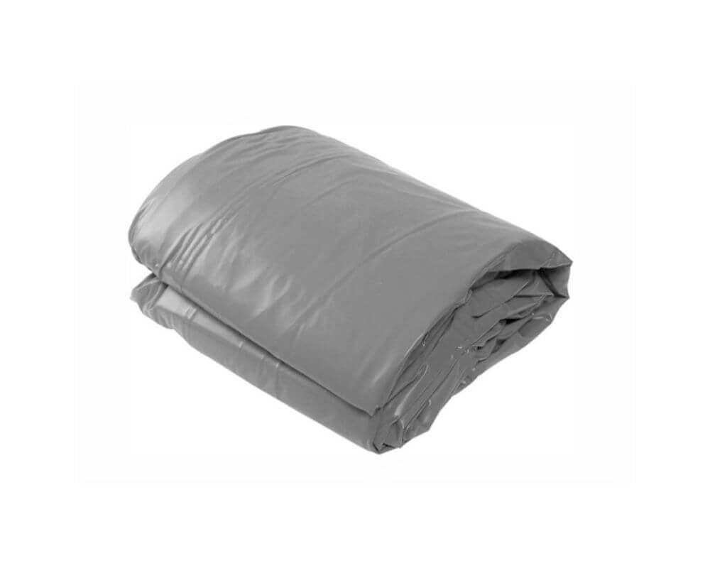 OKU Poolfolie Rechteck für Beckentiefe 1,5 m mit Keilbiese P3, Farbe:Grau, Grösse:6.00 x 3.00 x 1.50
