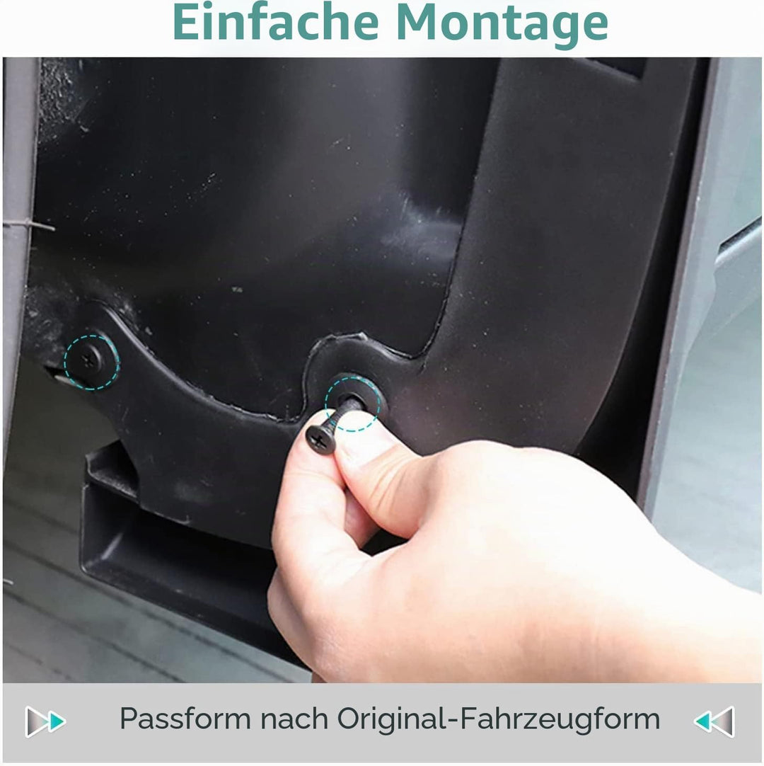 [4 Stück] GAFAT Tesla Model 3 2017-2022 2023 Schmutzfänger, Kotflügel, Spritzschutz Auto, Kunststoff